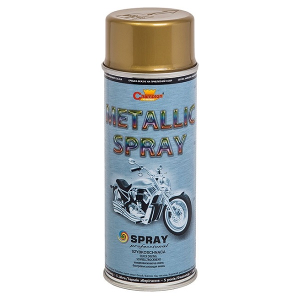 Spray Vopsea Profesional Champion Color Ral Auriu Metalizat 400ML 300721-2